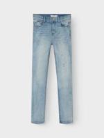 Name it zomer jeans broek meisjes - blauw - skinny fit - Nkfpolly - thumbnail