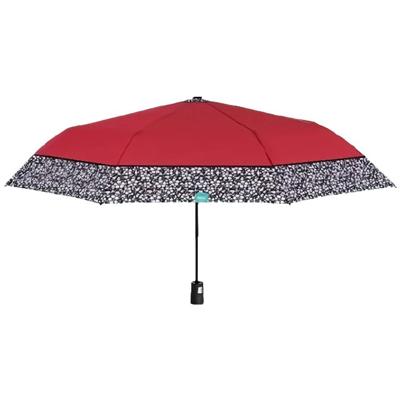 Perletti paraplu automatisch dames 96 cm microvezel rood Perletti paraplu automatisch dames 96 cm microvezel rood