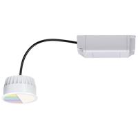Paulmann LED Coin ZigBee RGBW LED-inbouwlamp voor badkamer Energielabel: G (A - G) LED Satijn - thumbnail