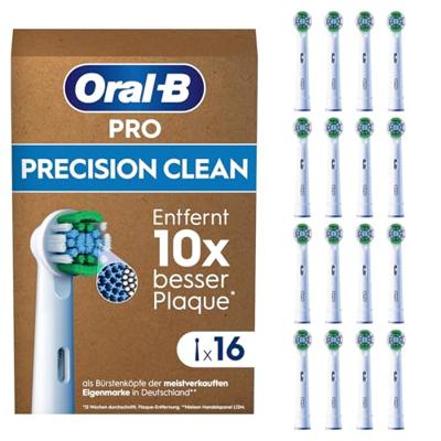 Oral-B Precision Clean Opzetborstel voor elektrische tandenborstel 16 stuk(s) Wit