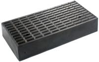 BUSCHiNG rubber blok rubber pad 200x100x40mm uni for lifting platforms - thumbnail
