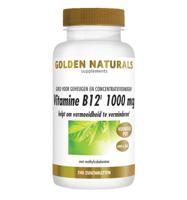 Golden Naturals Vitamine B12 1000mcg Zuigtabletten - thumbnail