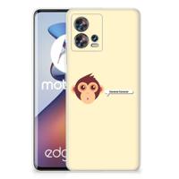 Motorola Edge 30 Fusion Telefoonhoesje met Naam Monkey - thumbnail