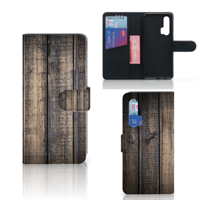 Honor 20 Pro | Book Style Case | Steigerhout