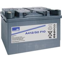 GNB Sonnenschein A412/50 F10 Loodaccu 12 V 50 Ah Loodgel (b x h x d) 278 x 196 x 175 mm M10-schroefaansluiting Onderhoudsvrij - thumbnail