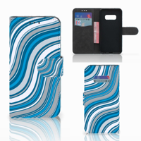 Samsung Galaxy S10e | Telefoon Hoesje | Waves Blue - thumbnail