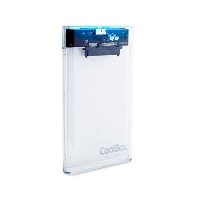 Behuizing voor Harde Schijf CoolBox COO-SCT-2533 Grijs 2,5"