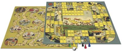 Selecta Bordspel spellen van toen - matt de reiziger/ganzenbord Selecta Bordspel spellen van toen - matt de reiziger/ganzenbord