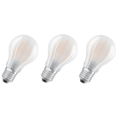 OSRAM HOMELIGHTING 4058075819351 LED-lamp Energielabel E (A - G) E27 Peer 7 W = 60 W Warmwit (Ø x l) 60 mm x 105 mm 3 stuk(s)