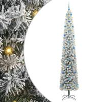 VidaXL Kunstkerstboom groen 270 cm pvc en staal en kunststof - thumbnail