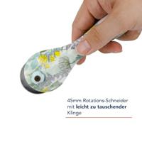 Westcott AC-17636 Creatieve Set 2 Delig Stoffenschaar En Rolsnijder - thumbnail