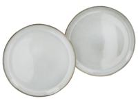 SILVERCREST Set van 2 dinerborden of soepborden (Dinerbordenset, beige) - thumbnail