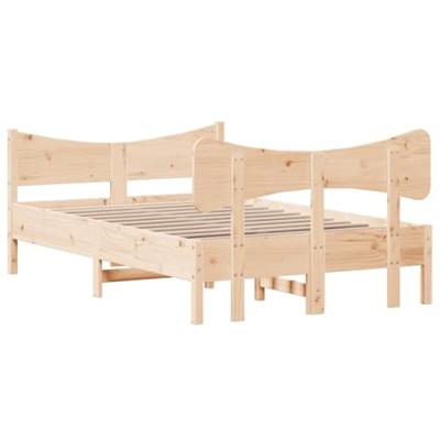 Bedframe zonder matras massief grenenhout 120x190 cm Bedframe zonder matras massief grenenhout 120x190 cm