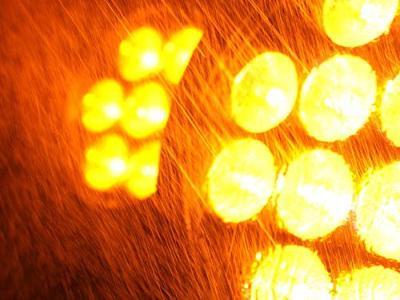 Eurolite IP PAR 7x9W SCL DMX LED-lichteffect Aantal LEDs: 7 9 W