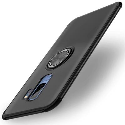 Schokbestendig TPU beschermende case voor Galaxy S9 Plus met houder (zwart) Schokbestendig TPU beschermende case voor Galaxy S9 Plus met houder (zwart)