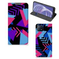 OPPO A73 5G Stand Case Funky Triangle - thumbnail