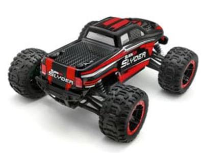 Blackzon Rood Brushed 1:16 RC auto Monstertruck 4WD 2,4 GHz Incl. accu en lader