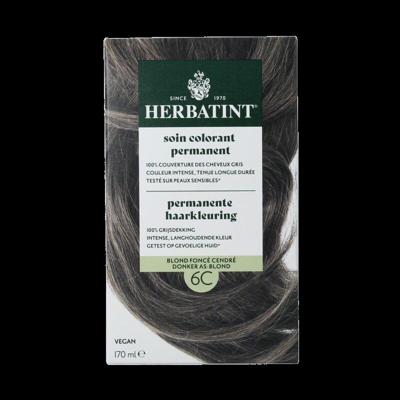 Herbatint Permanente Haarkleuring Donker As-Blond 6C