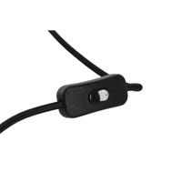 Bureaulamp Home ESPRIT Gouden Hars 220 V 45 X 23 X 34 cm - thumbnail