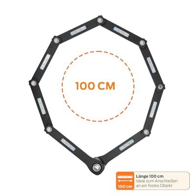 Axa Vouwslot fold lite 100cm | safety index 7