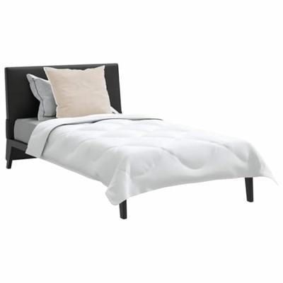 Dekbed met kussen Wit 140 x 200 cm Microfibre