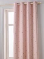 Regenboog glow-in-the-dark gordijn roze - thumbnail