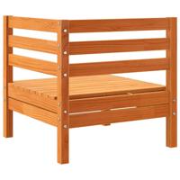 8-delige Loungeset met kussens massief grenenhout wasbruin - thumbnail