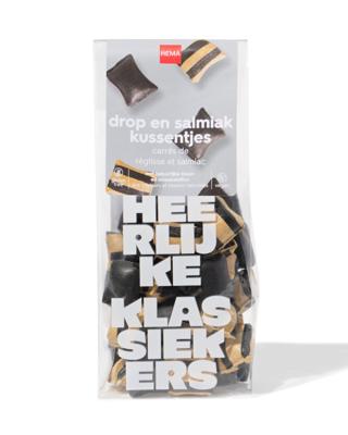 HEMA Drop en salmiak kussentjes 110g