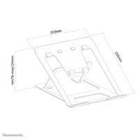 Neomounts NSLS085BLACK Laptopstandaard In hoogte verstelbaar - thumbnail