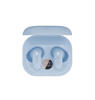 Draadloze Hoofdtelefoon met Oplaadetui DCU 34152092 Blauw Grijs