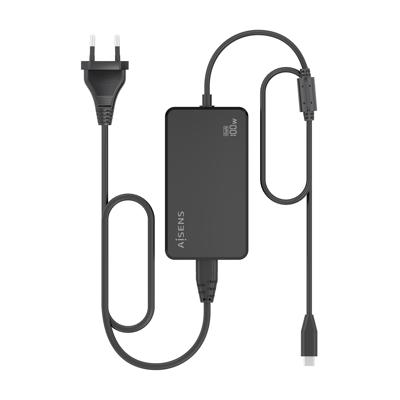 Powerbank Aisens ASCH-1PD100D070-BK 100 W Zwart