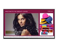 Barstoel stof blauw - thumbnail