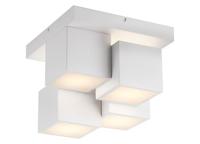 Just Light 14114-16 TETRIS LED-plafondlamp LED LED vast ingebouwd 17 W Wit - thumbnail