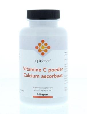 Epigenar Vitamine C calcium ascorbaat poeder 200 Gram