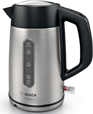 Bosch Haushalt TWK4P440 Waterkoker Controlelampje, Oververhittingsbeveiliging, Snoerloos Aantal/Volume: 1.7 l RVS