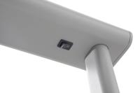 Vloerlamp maul jet led hoog 195cm aluminium - thumbnail