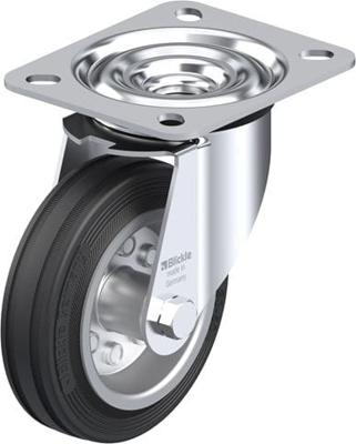 Blickle LE-VE 100R Zwenkwiel Wieldiameter: 100 mm Draagvermogen (max.): 70 kg 1 stuk(s)