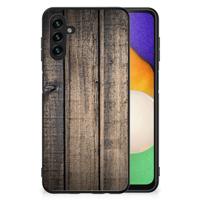 Samsung Galaxy A13 5G | A04s Houten Print Telefoonhoesje Steigerhout - thumbnail