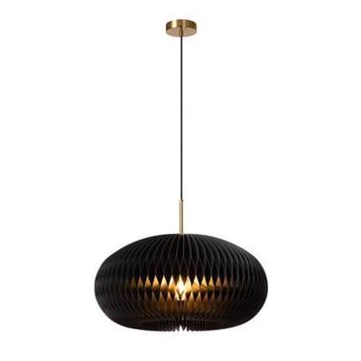 Lucide ARMONI - Hanglamp - Ø 52 cm - 1xE27 - Zwart