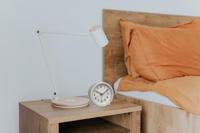 TFA Dostmann 60.1043.02 Wekker Kwarts Wit Alarmtijden 1 Slepend uurwerk (geluidsloos) - thumbnail