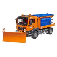 Bruder 03785 MAN TGS Sneeuwschuiver + Licht en Geluid - thumbnail