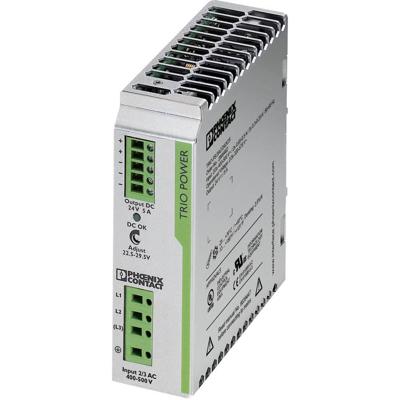 Phoenix Contact 2866462 DIN-rail netvoeding 24 V/DC 5 A 120 W Aantal uitgangen:1 x Inhoud 1 stuk(s) Phoenix Contact 2866462 DIN-rail netvoeding 24 V/DC 5 A 120 W Aantal uitgangen:1 x Inhoud 1 stuk(s)