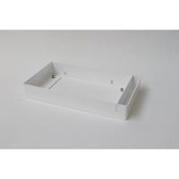 INK Fonteinframe Jazz XS Staal Met Handdoekhouder Rechts Glans Wit 36x20x5 cm - thumbnail