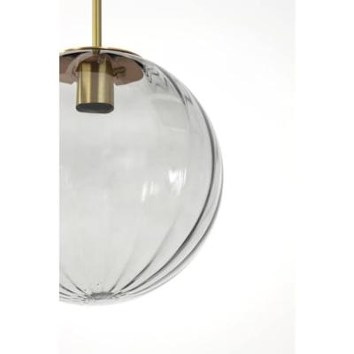 Light & Living Hanglamp 'Magdala' Ø30cm, kleur Lichtgrijs Light & Living Hanglamp 'Magdala' Ø30cm, kleur Lichtgrijs