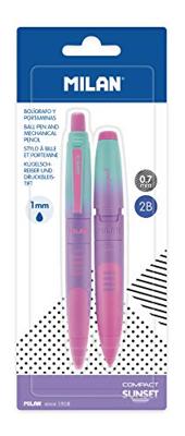 Set Balpennen Milan Pen Geel Blauw