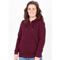 JAKO C6820D Jas Met Kap Organic Dames - Kastanje - 36 - thumbnail