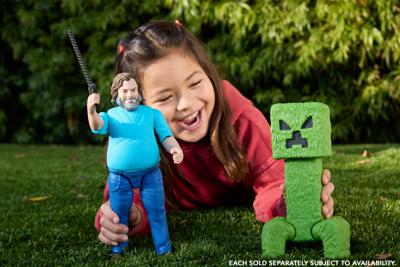 Minecraft Movie Action Figure - Steve Minecraft Movie Action Figure - Steve