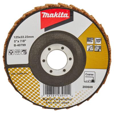 Makita Accessoires Lamellen conditioneringschijf 125mm grof - B-40799 - B-40799