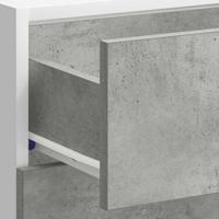 Onderkast Lyon 40x46x81,5 cm bewerkt hout betongrijs - thumbnail