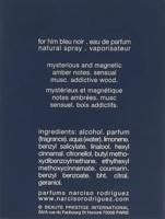 Narciso Rodriguez For Him Bleu Noir Eau de Parfum 50ml - thumbnail